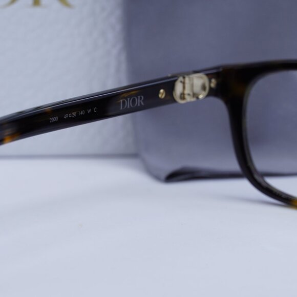 Final Price! Dior 30MONTAIGNEMINIO RJ 2000 Dark Havana Eyeglasses 49mm - Picture 12 of 13